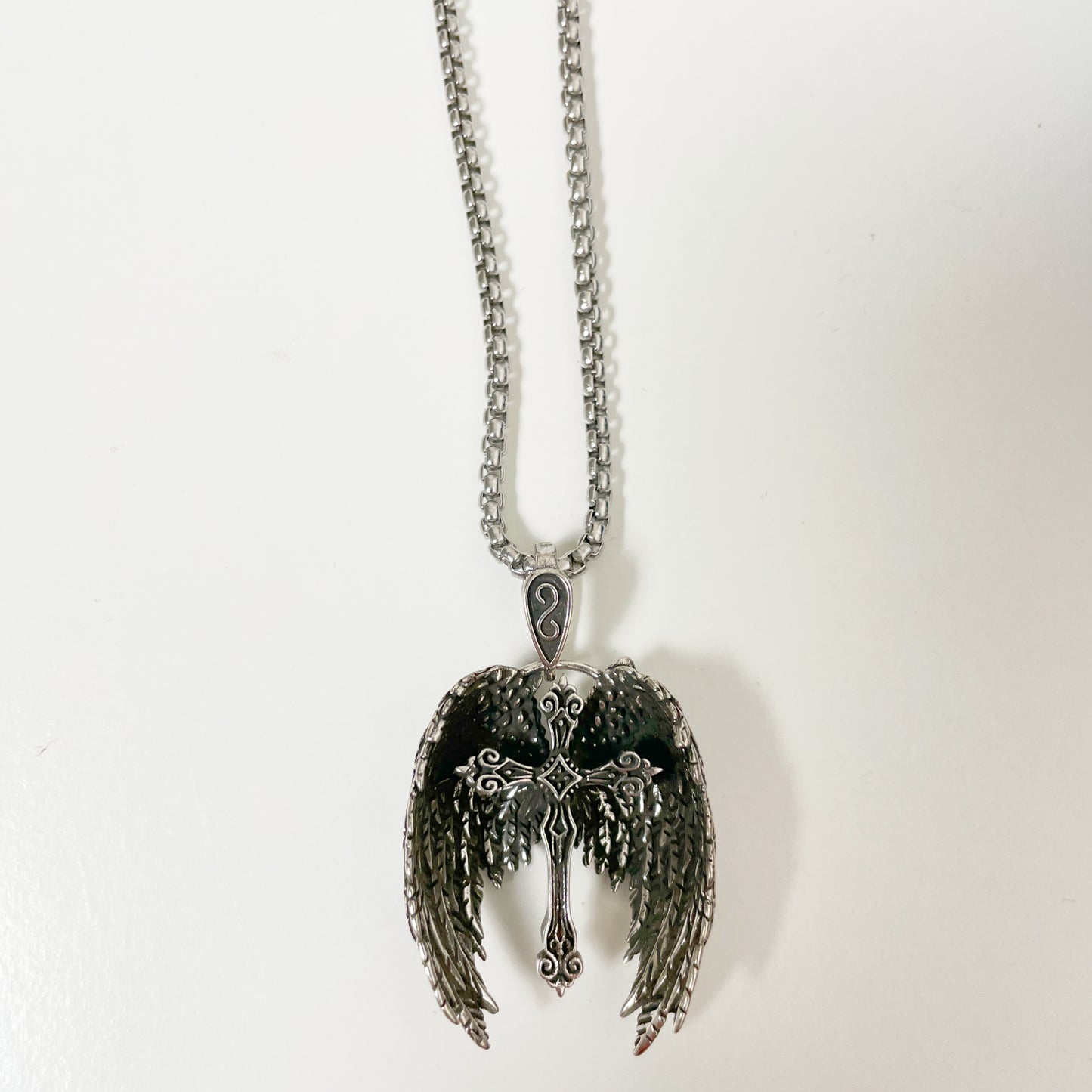 Vintage Style Guardian's Wings Pendant