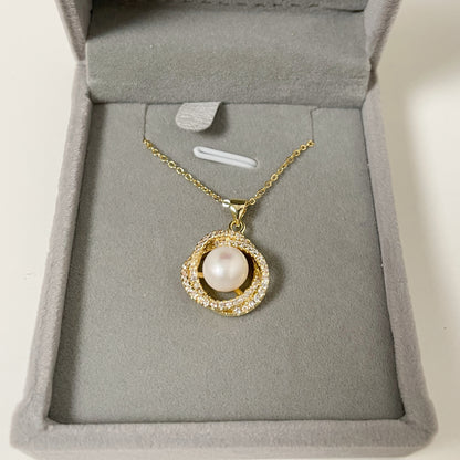 Pearl Blossom Elegance Pendant