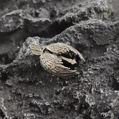 Vintage Style Guardian's Wings Pendant