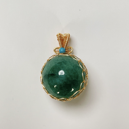 Magic Palantír Gemstone Pendant