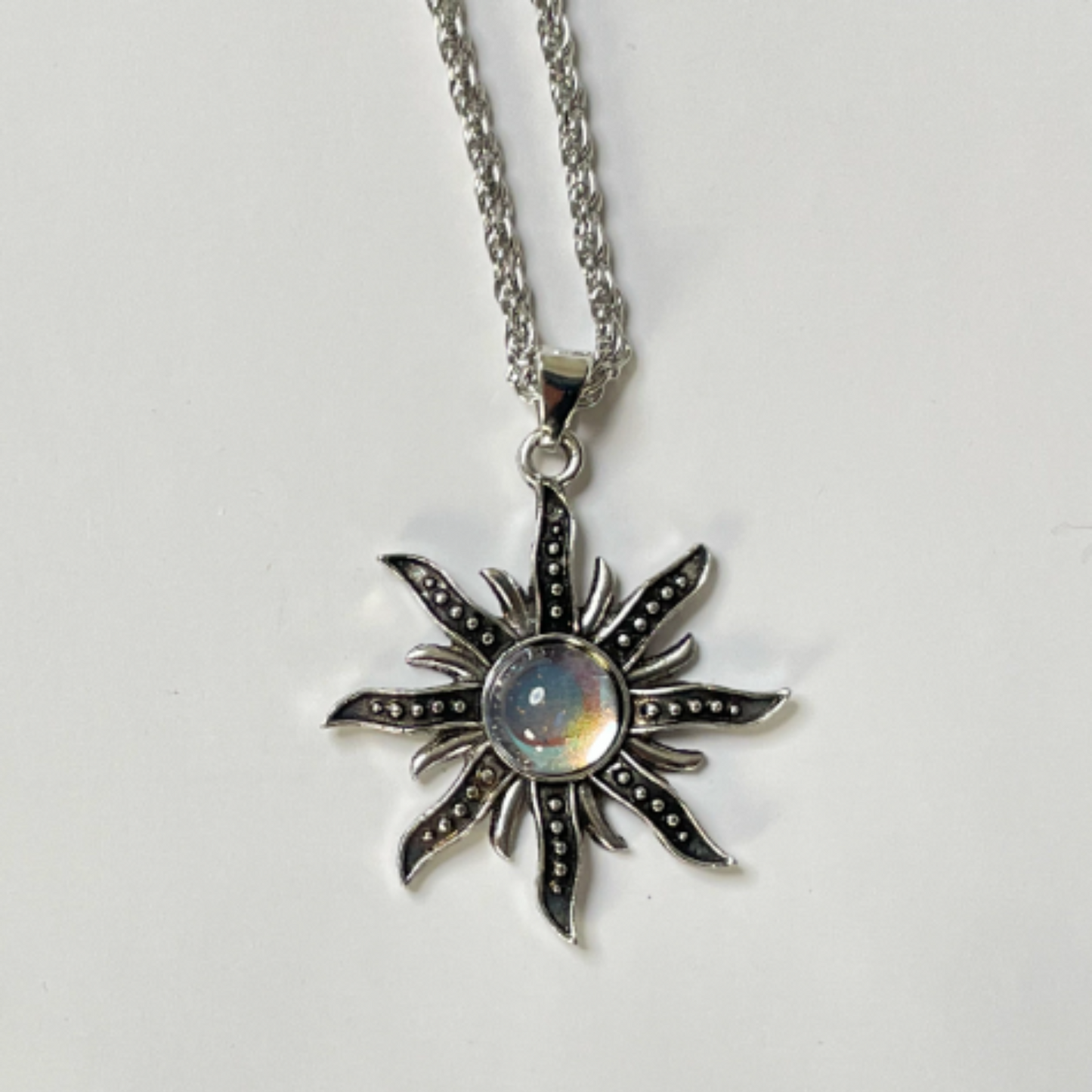 Bohemian Sunflower Vintage Style Necklace